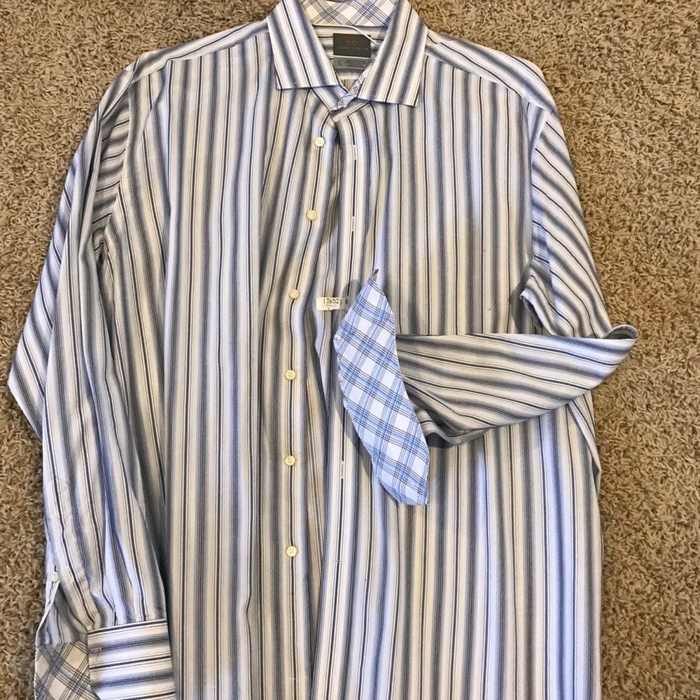 Thomas Dean men’s button down shirt
